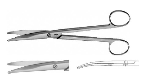 МАЙО НОЖИЦІ ВИГНУТІ 190MM